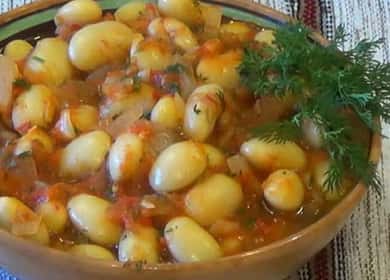 Pupiņu sautējums ar speķi - viegli ēst