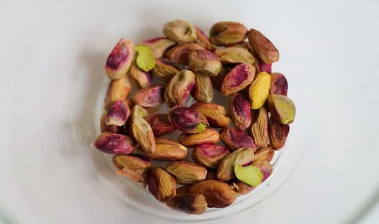 Cozinhar sorvete de pistache