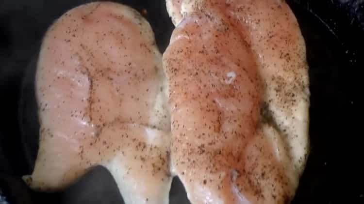 Запържете месо за шаурма