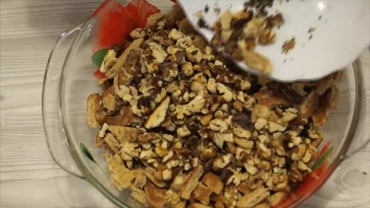 Přesuňte ingredience na dezert