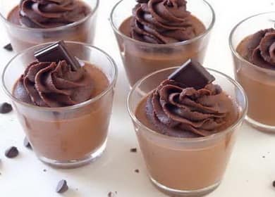 Reteta usoara pentru mousse de ciocolata delicioasa 🍫