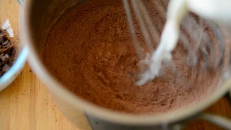 Para fazer pudim, adicione leite