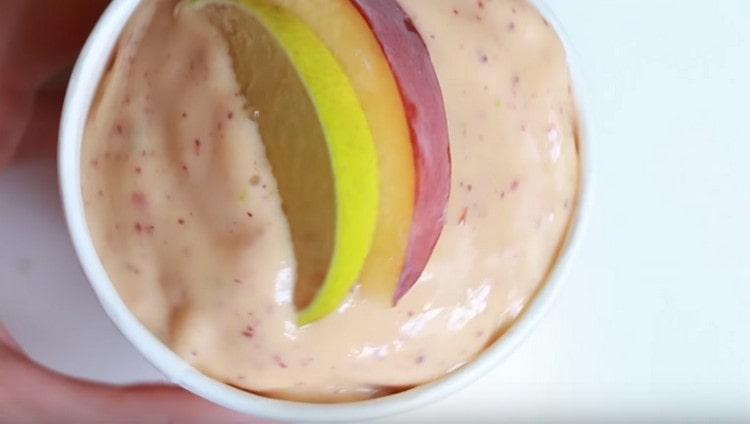 שלח את הסורבה למקפיא.