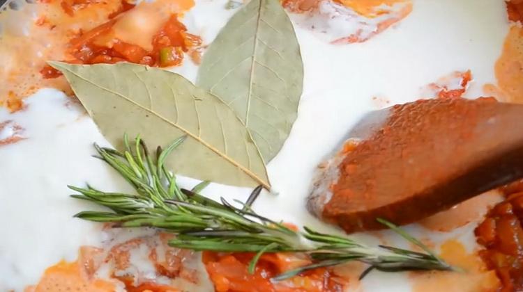 Sos foarte simplu și delicios pentru varză umplută