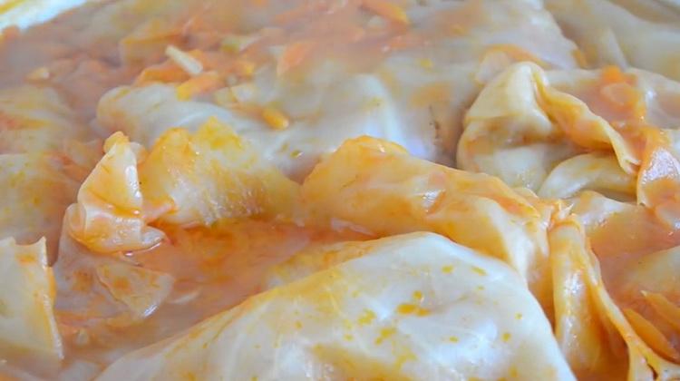 Sos de gătit pentru varză umplută