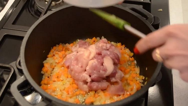 Agregue trigo sarraceno para hacer trigo sarraceno