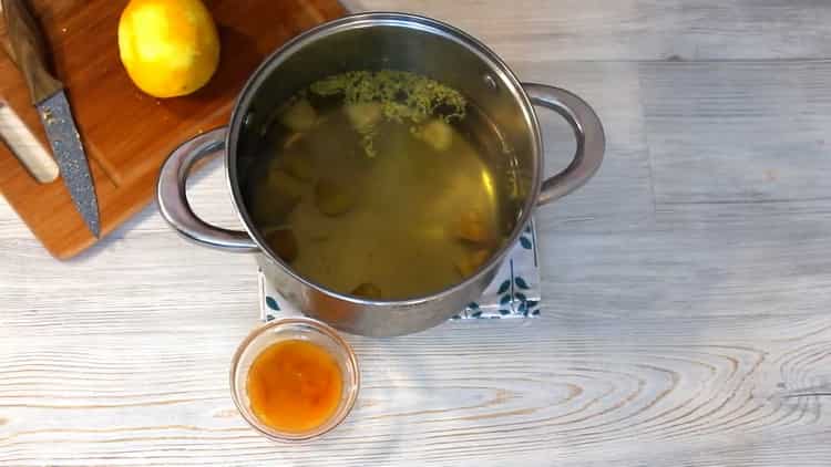 Băutură de vitamine cu lămâie și ghimbir