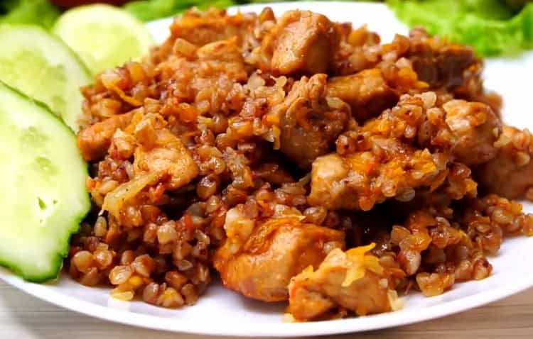 Bovete med kött - läckra specialiteter