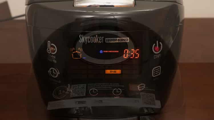 לבישול, קבעו את המצב הרצוי