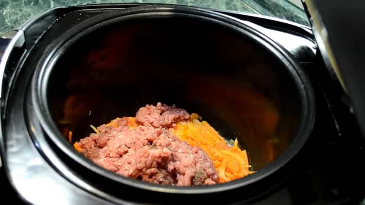 Faire le sarrasin, faire sauter la viande hachée