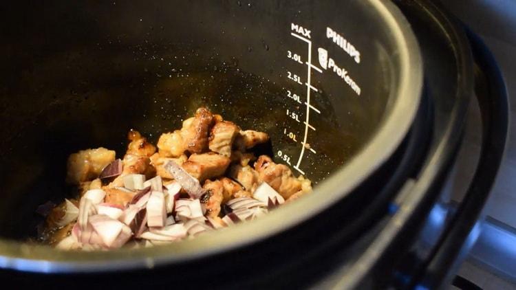 نخب ، يقلى المكونات