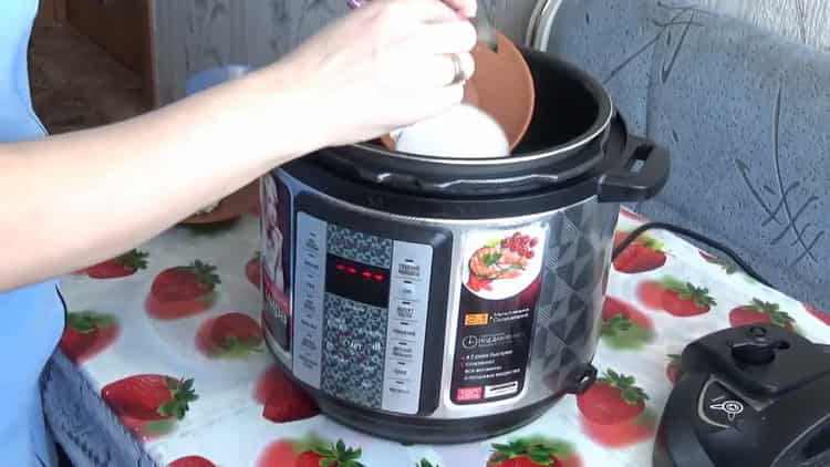 Adăugați unt pentru a face terci