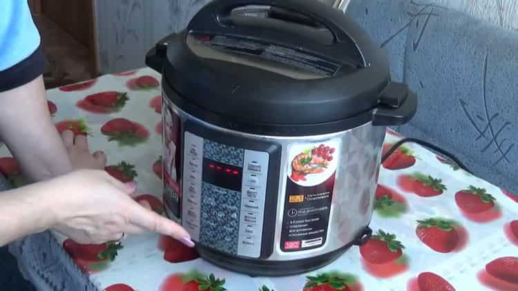 Pentru a face terci, setați modul dorit