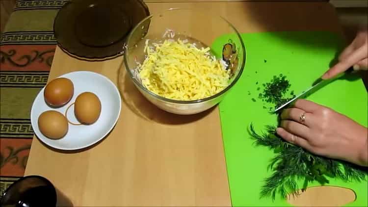 Pour préparer les côtelettes, coupez les greens