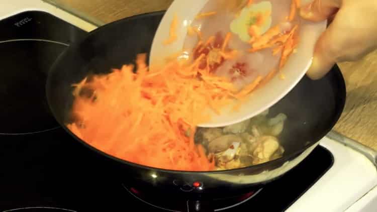 Legumele prăjite pentru gătit