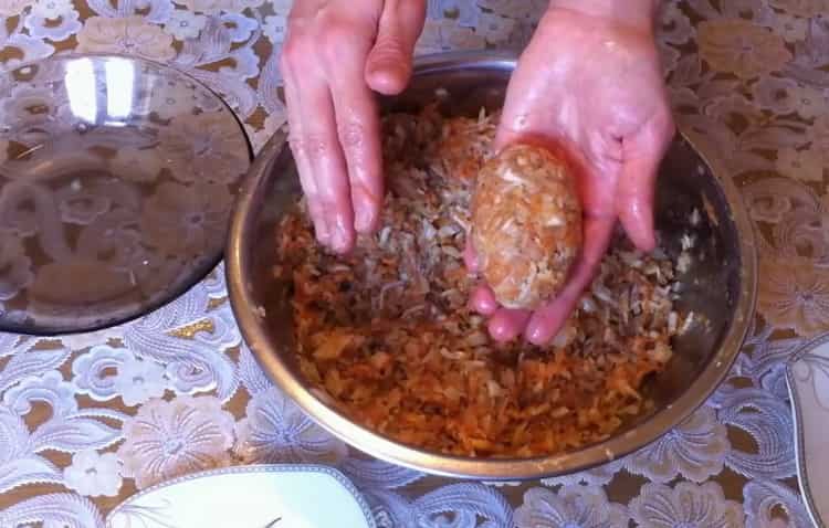 Pentru prepararea rulourilor de varză se formează produsul