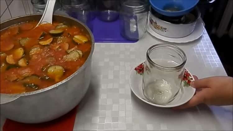 Para cocinar lecho prepara los platos
