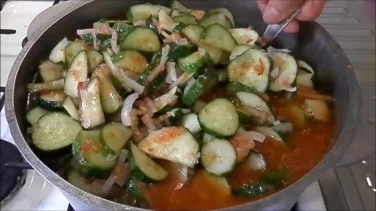 Para mezclar lecho mezcla los ingredientes