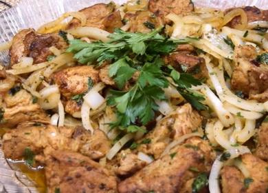 Brochetas reales en una sartén - sin encurtidos y carbones 🥩