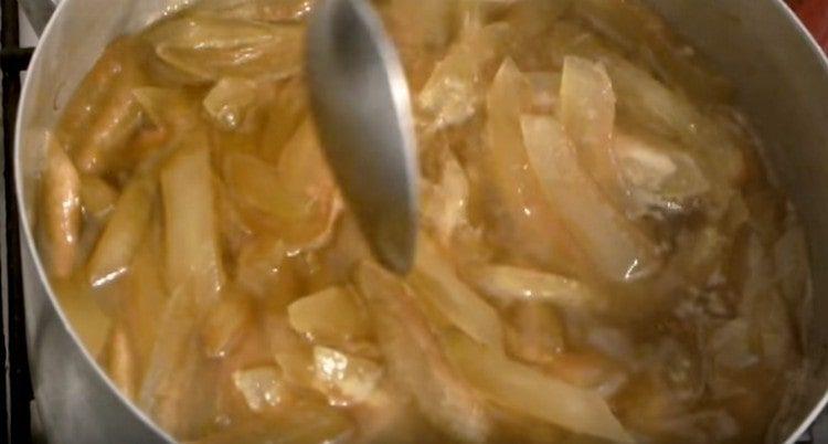 Výsledkem je, že pátý den musíte jam znovu uvařit a zavřít.