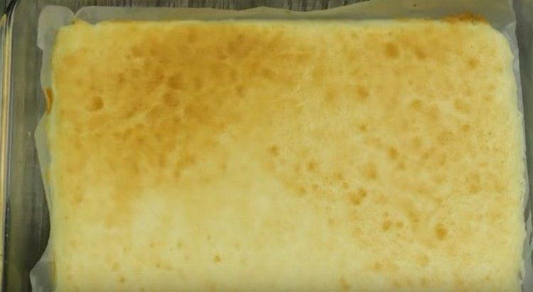 Nous avons la base pour la tarte.