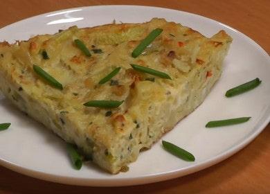 Tasty Fritata - zucchini med ägg i en panna 🍳