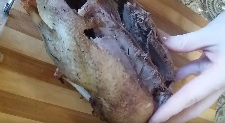 Vi tager de kogte ænder ud, lad os køle af.