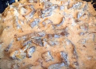 Cum să înveți cum să gătești ficat delicios în smântână într-o tigaie 🥩