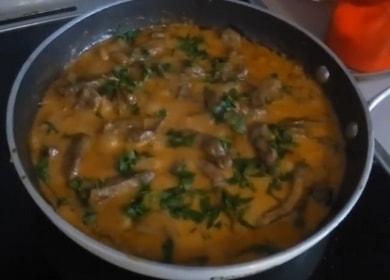 Как да научите как да приготвяте вкусна говежди черен дроб y