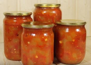 Salată gustoasă de dovlecei și ardei pentru iarnă 🥫