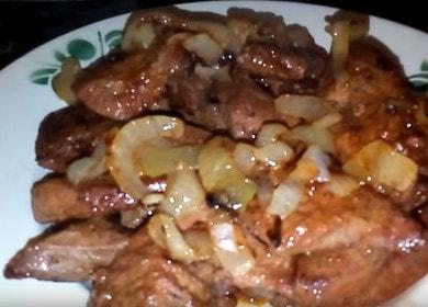 Как да научите как да готвите вкусен свински черен дроб в тиган рецепти