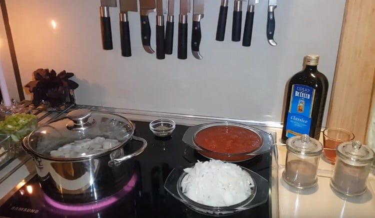 Feijão pronto para cozinhar.