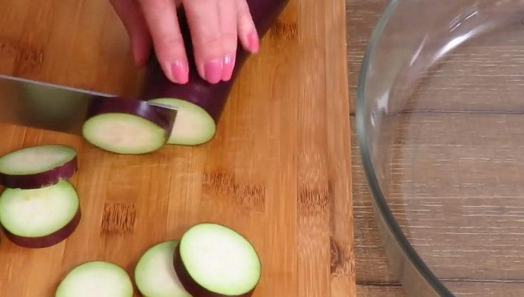 Vaření lilku v korejštině