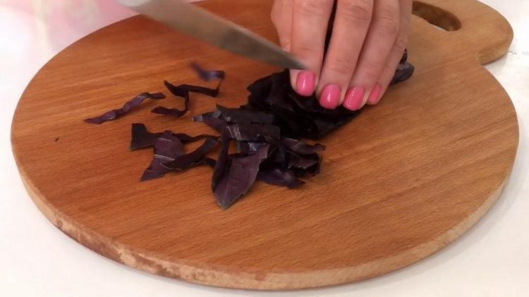 Нарежете босилек