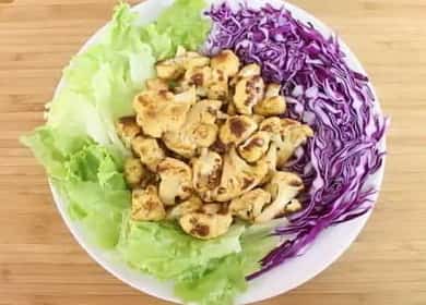 Ovn bagt blomkål med krydderier - en lækker skål 🥦