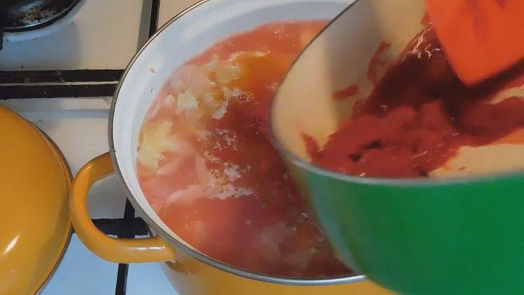 Tilføj en forbinding for at lave mad