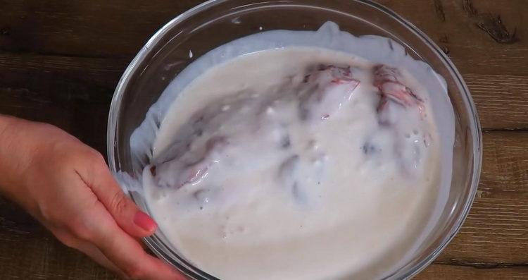 Prepara los ingredientes para cocinar.