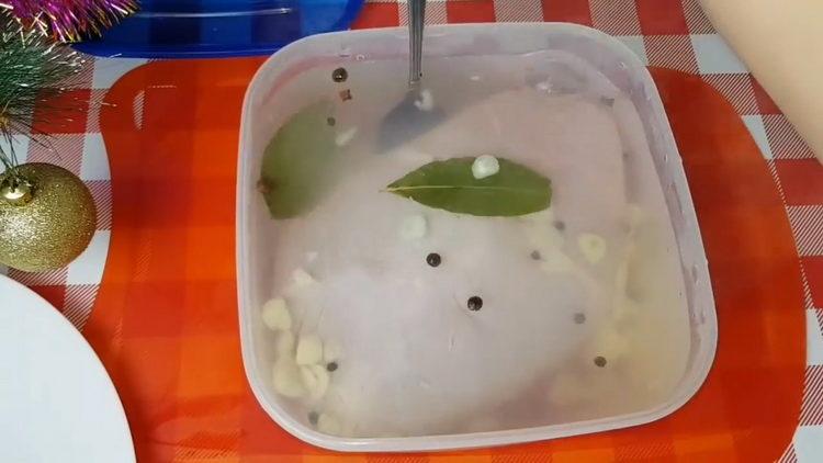 свинско свинско във фурната мариноваме месото