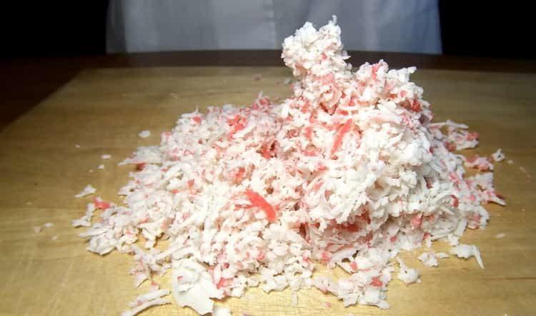 Готвене на сандвичи с ракови пръчици