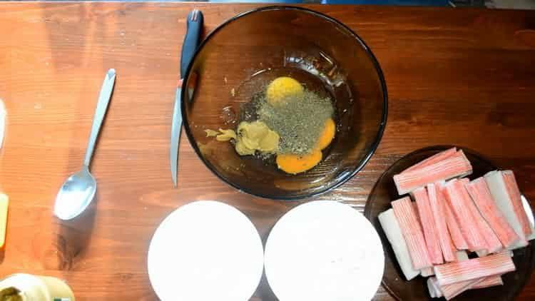 Pregătiți ingredientele pentru gătit.