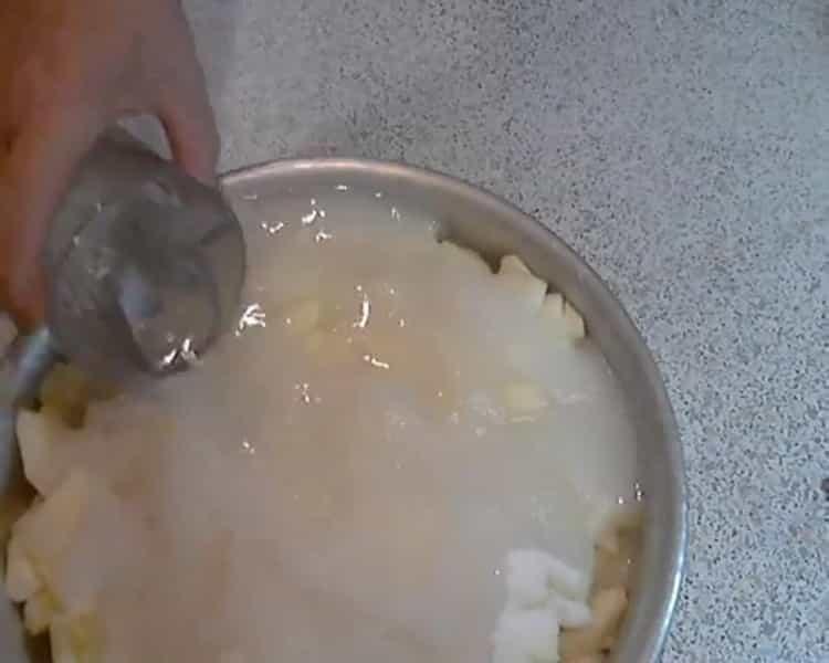 Bland ingredienserne til at lave mad.