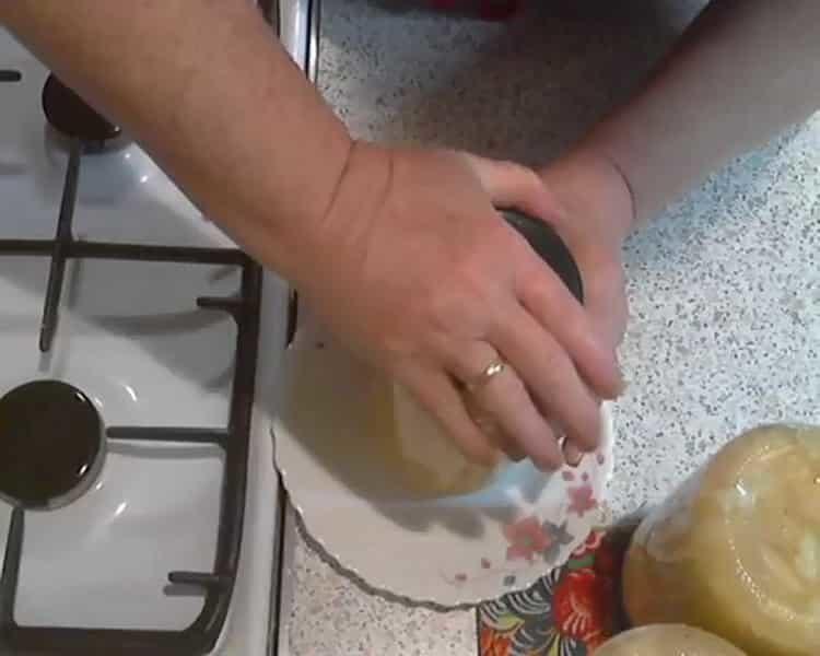 Høst æblekage til vinteren