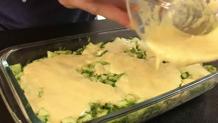 se toarnă dovlecelul cu sos