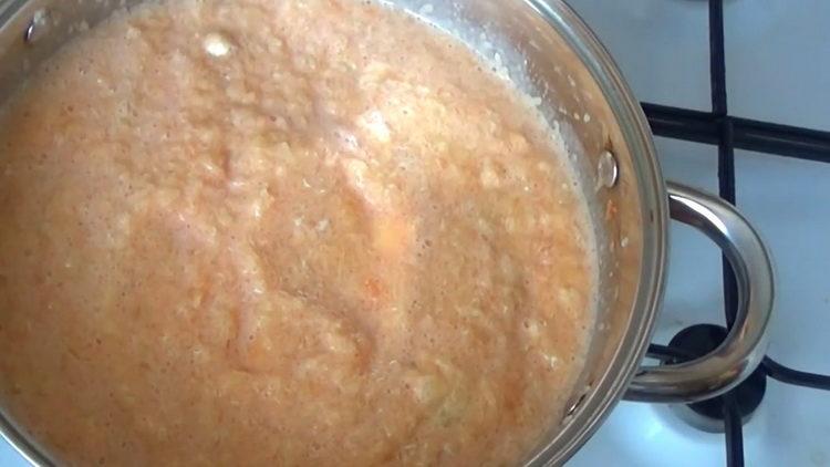 míchejte ingredience