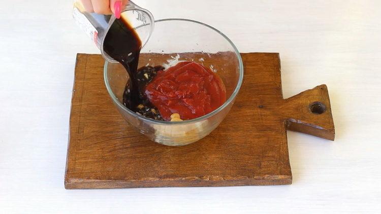 Prepareu els ingredients per cuinar.