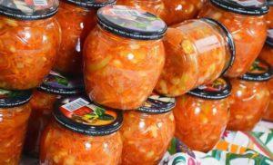 Salată delicioasă nerealistă cu fasole pentru iarnă