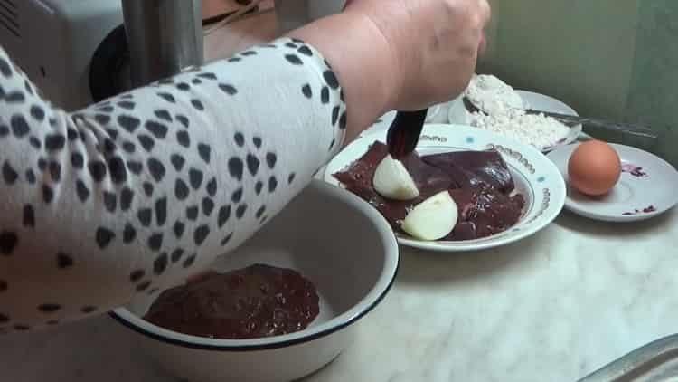 Cuisson des galettes de foie