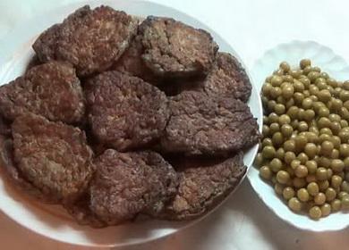 Comment apprendre à cuisiner de délicieuses galettes de foie de boeuf avec une recette simple