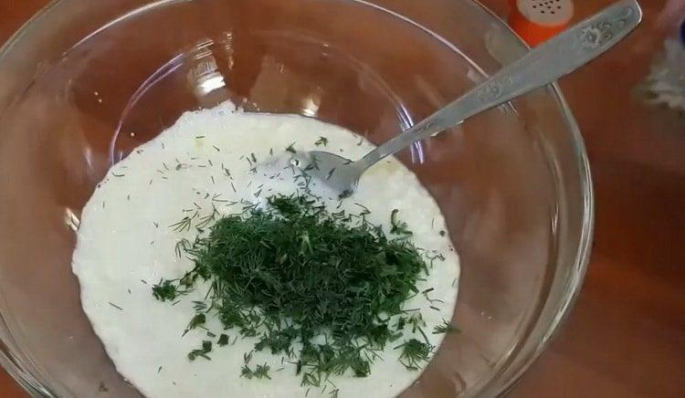 Bland ingredienserne til at lave mad.