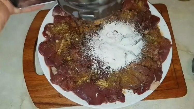 Пресейте брашно за готвене